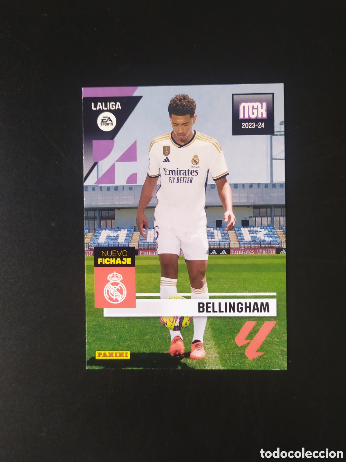 Cromos de F&uacute;tbol: Megacracks 2023 2024 23 24 panini Bellingham fichaje n&deg; 442 Real Madrid