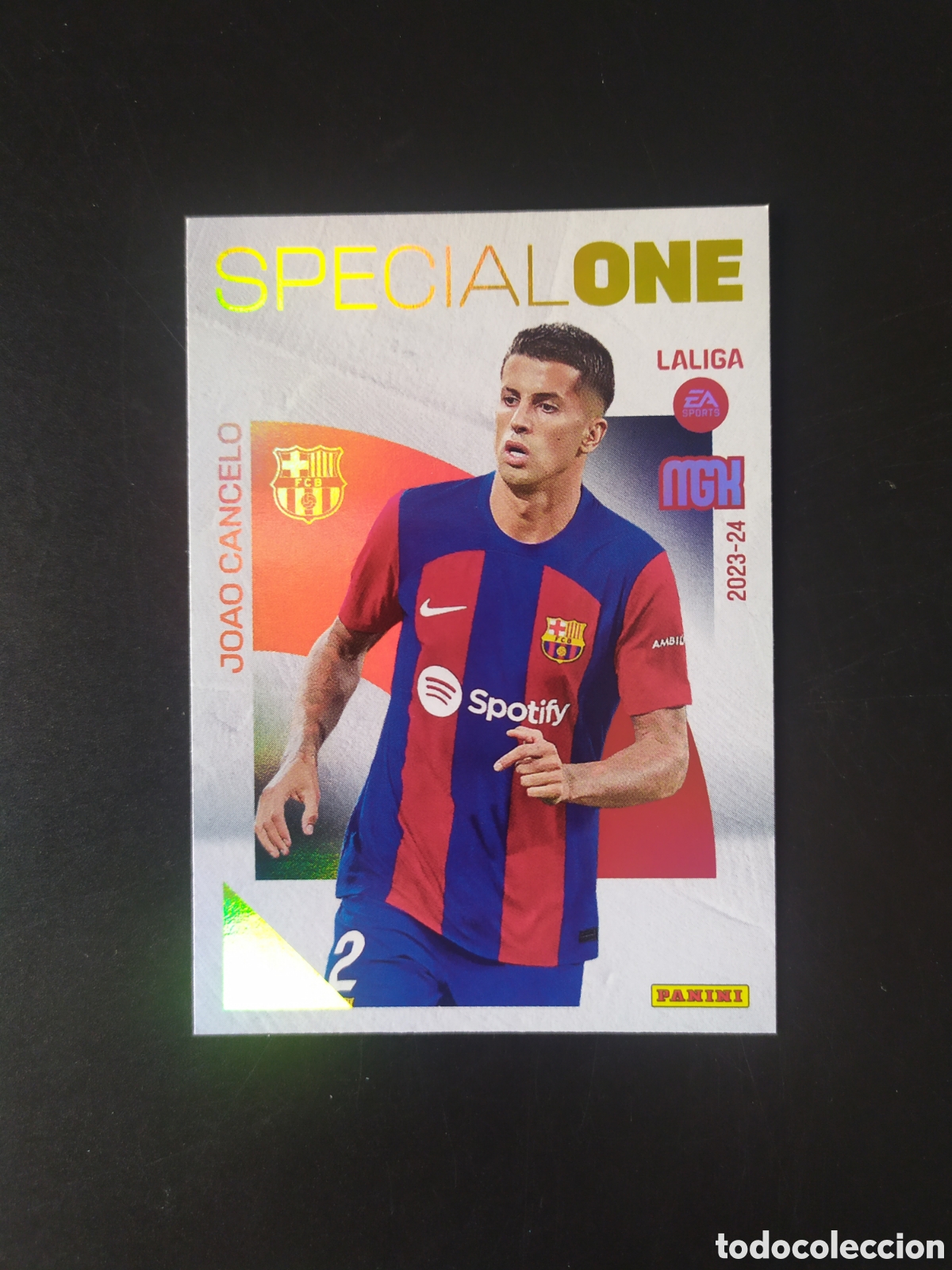 Cromos de F&uacute;tbol: Megacracks 2023 2024 23 24 panini Joao Cancelo special one n&deg; 509 Barcelona