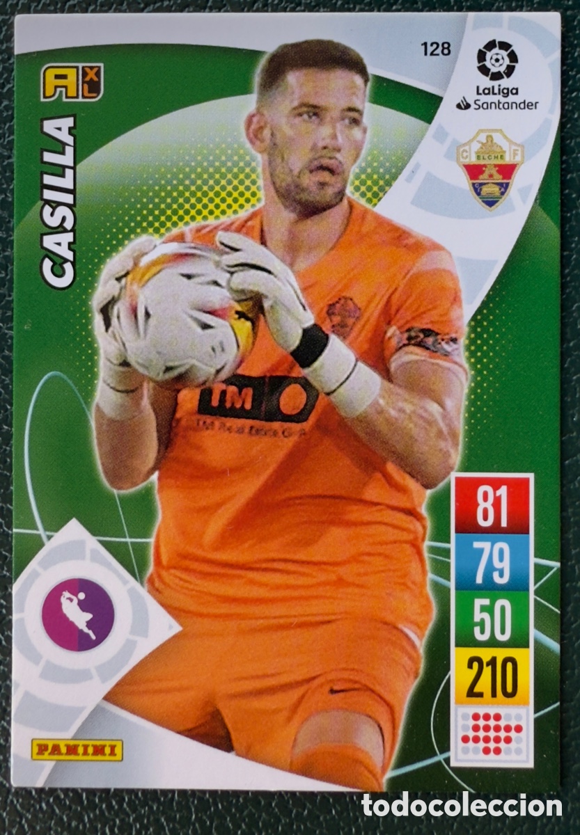 Cartes &agrave; collectionner de Football: 128 CASILLA ELCHE CF FICHAS ALBUM ADRENALYN XL 2021 2022 21 22