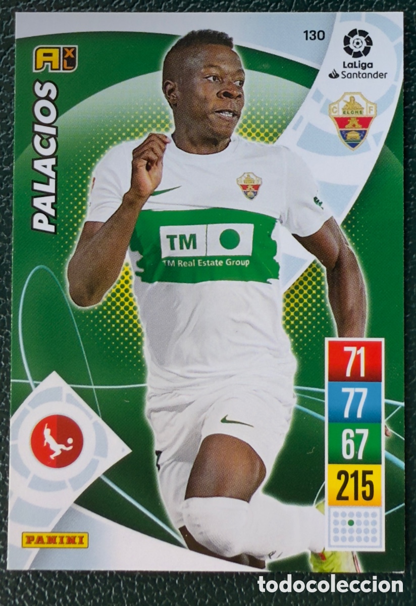 Fu&szlig;ball-Sticker: 130 PALACIOS ELCHE CF FICHAS ALBUM ADRENALYN XL 2021 2022 21 22