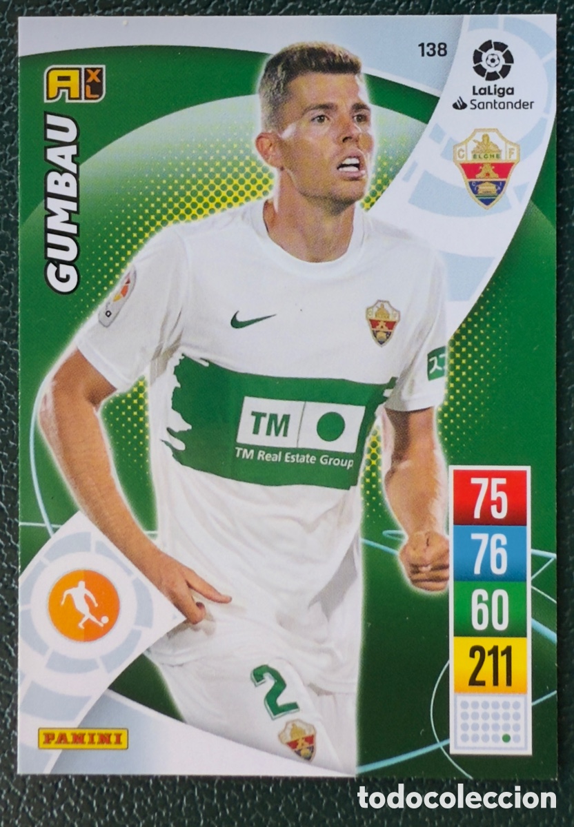 Cartes &agrave; collectionner de Football: 138 GUMBAU ELCHE CF FICHAS ALBUM ADRENALYN XL 2021 2022 21 22