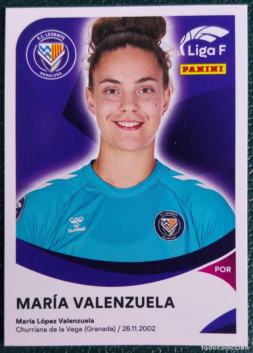 Figurine di Calcio: 185 MARIA VALENZUELA FC LEVANTE BADALONA CROMOS EDICIONES ESTE LIGA FEMENINA 2024 2025 24 25