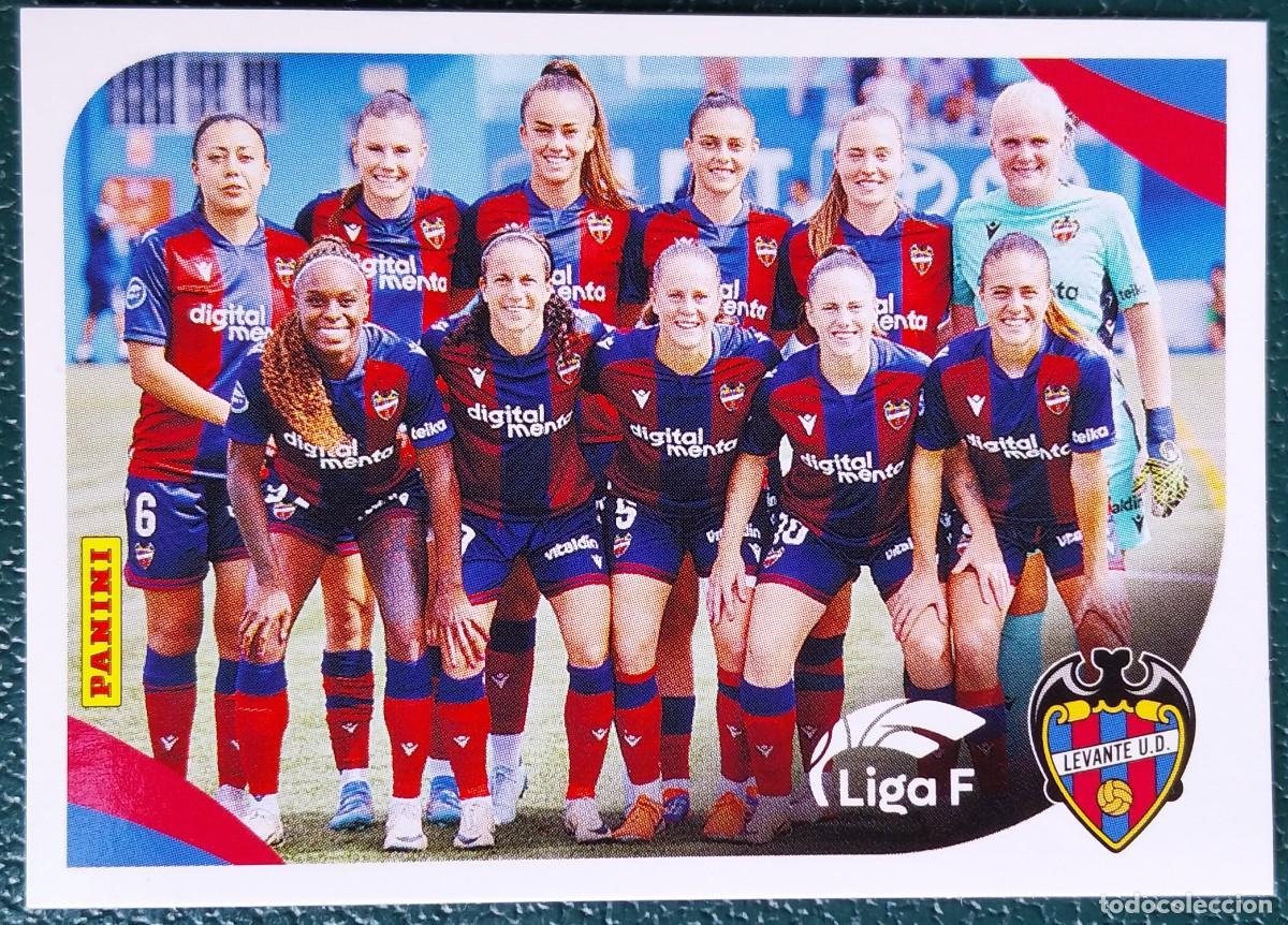 Fu&szlig;ball-Sticker: 203 PLANTILLA LEVANTE UD CROMOS EDICIONES ESTE LIGA FEMENINA 2024 2025 24 25