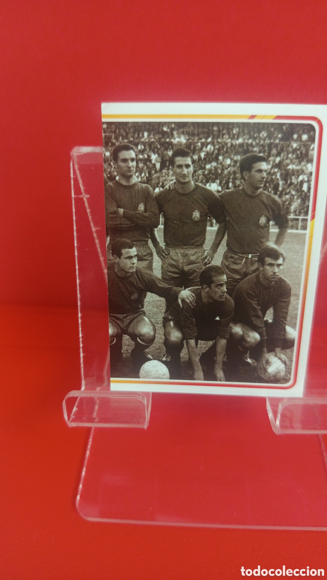 Football Stickers: ❇️ CROMO STICKER PLANTILLA ESPA&Ntilde;A 2 EUROCOPA 1964 &Aacute;LBUM SELECCION ESPA&Ntilde;OLA EURO 2020 CARREFOUR ❇️