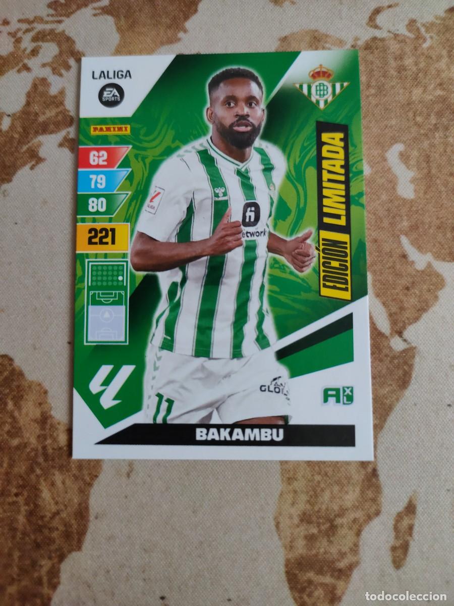 Cartes &agrave; collectionner de Football: Adrenalyn XL Edici&oacute;n Limitada BAKAMBU 2023-24 23 24