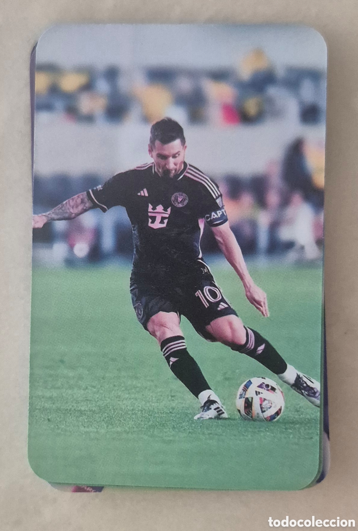 Football Stickers: Card lionel messi inter miami lomo card 2025