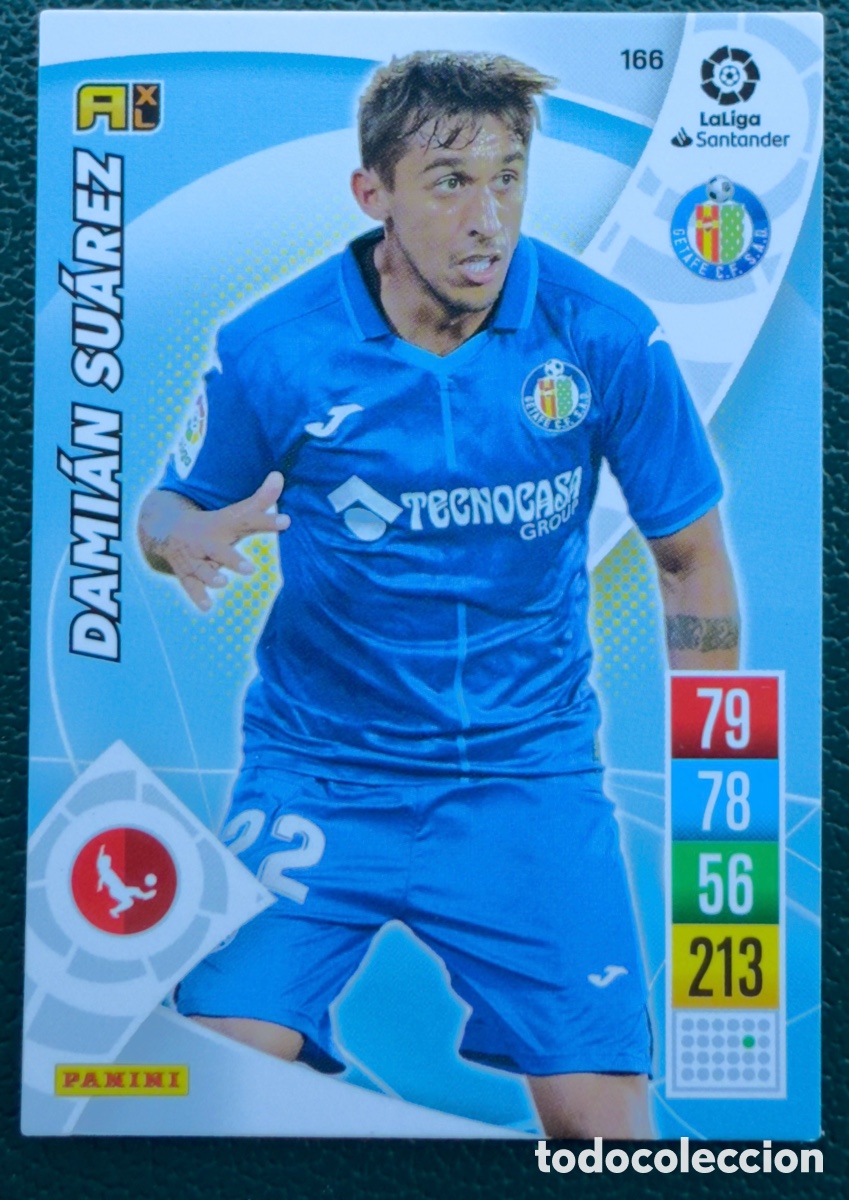 Cartes &agrave; collectionner de Football: 166 DAMIAN SUAREZ GETAFE CF FICHAS ALBUM ADRENALYN XL 2021 2022 21 22