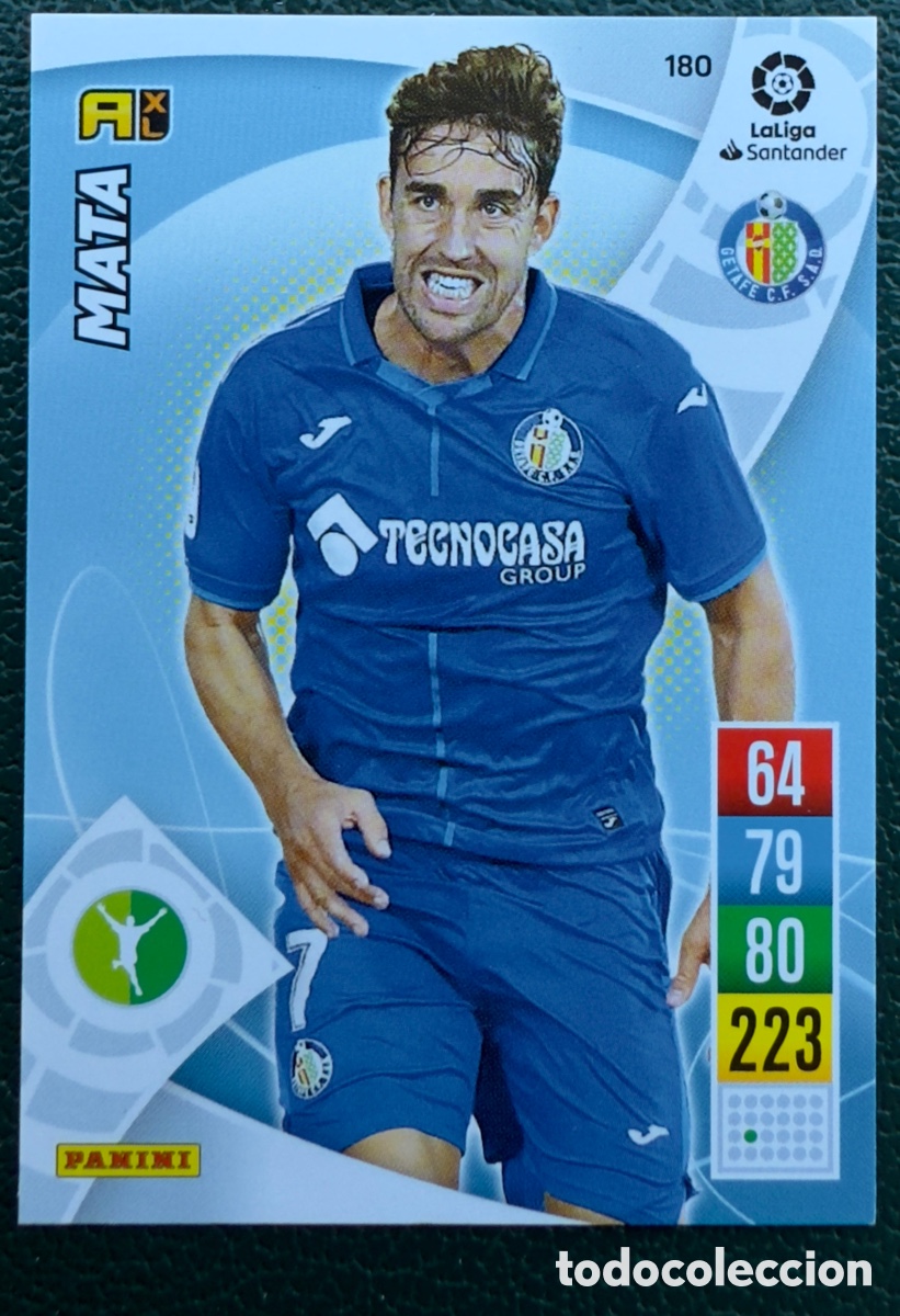 Cromos de Futebol: 180 MATA GETAFE CF FICHAS ALBUM ADRENALYN XL 2021 2022 21 22