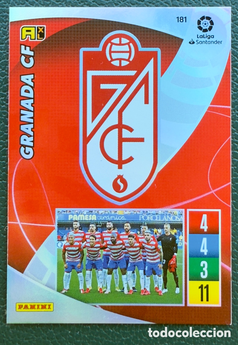 Cartes &agrave; collectionner de Football: 181 ESCUDO GRANADA CF FICHAS ALBUM ADRENALYN XL 2021 2022 21 22