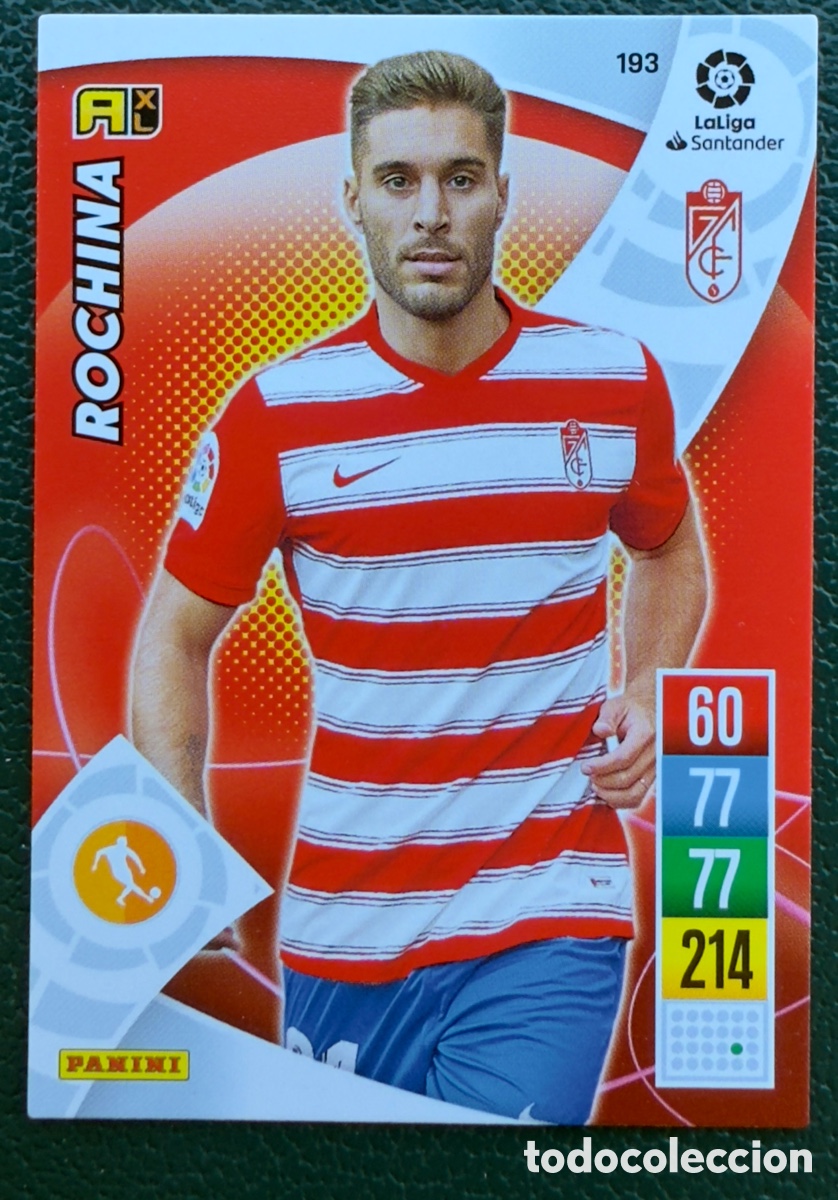 Fu&szlig;ball-Sticker: 193 ROCHINA GRANADA CF FICHAS ALBUM ADRENALYN XL 2021 2022 21 22