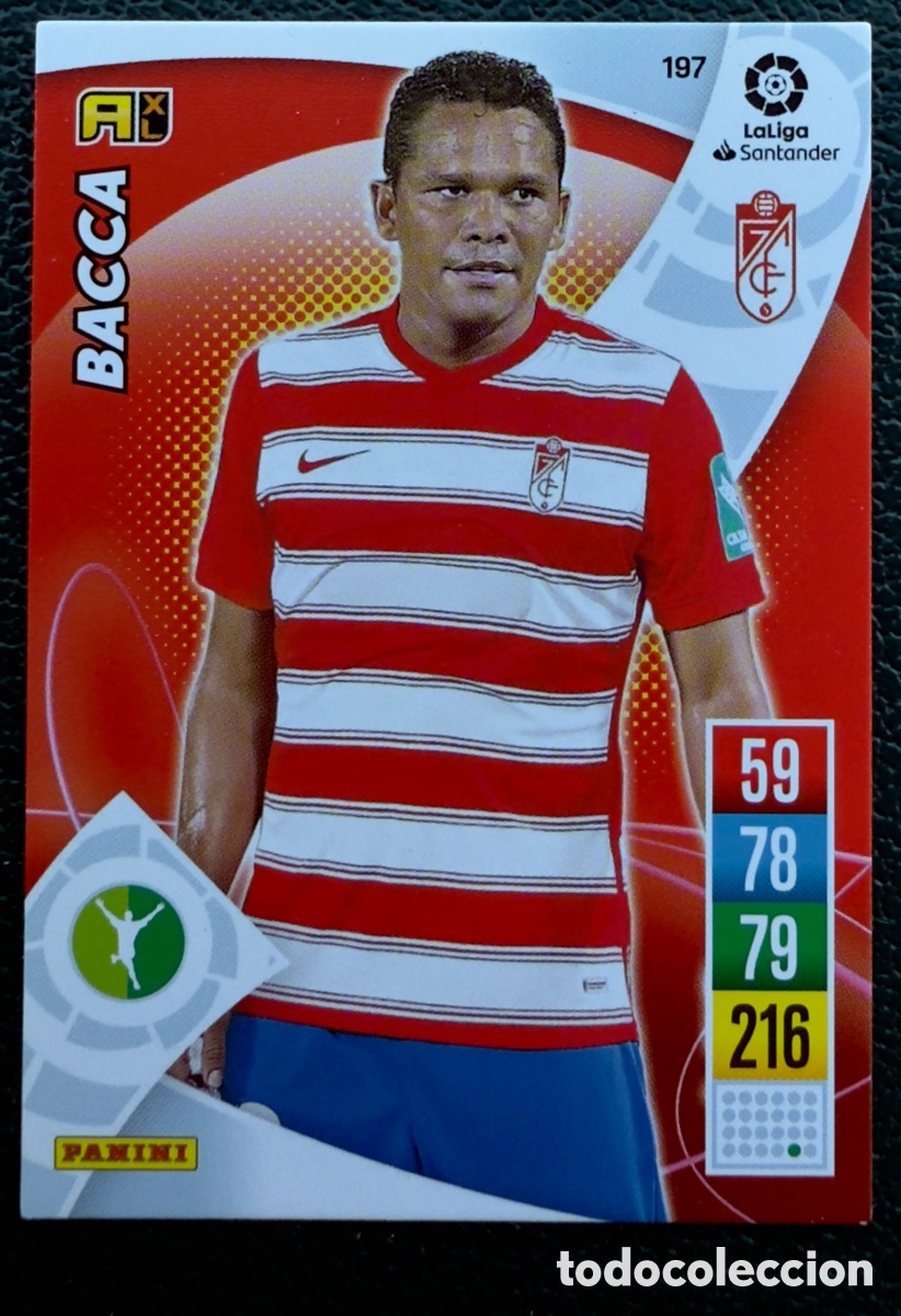 Fu&szlig;ball-Sticker: 197 BACCA GRANADA CF FICHAS ALBUM ADRENALYN XL 2021 2022 21 22