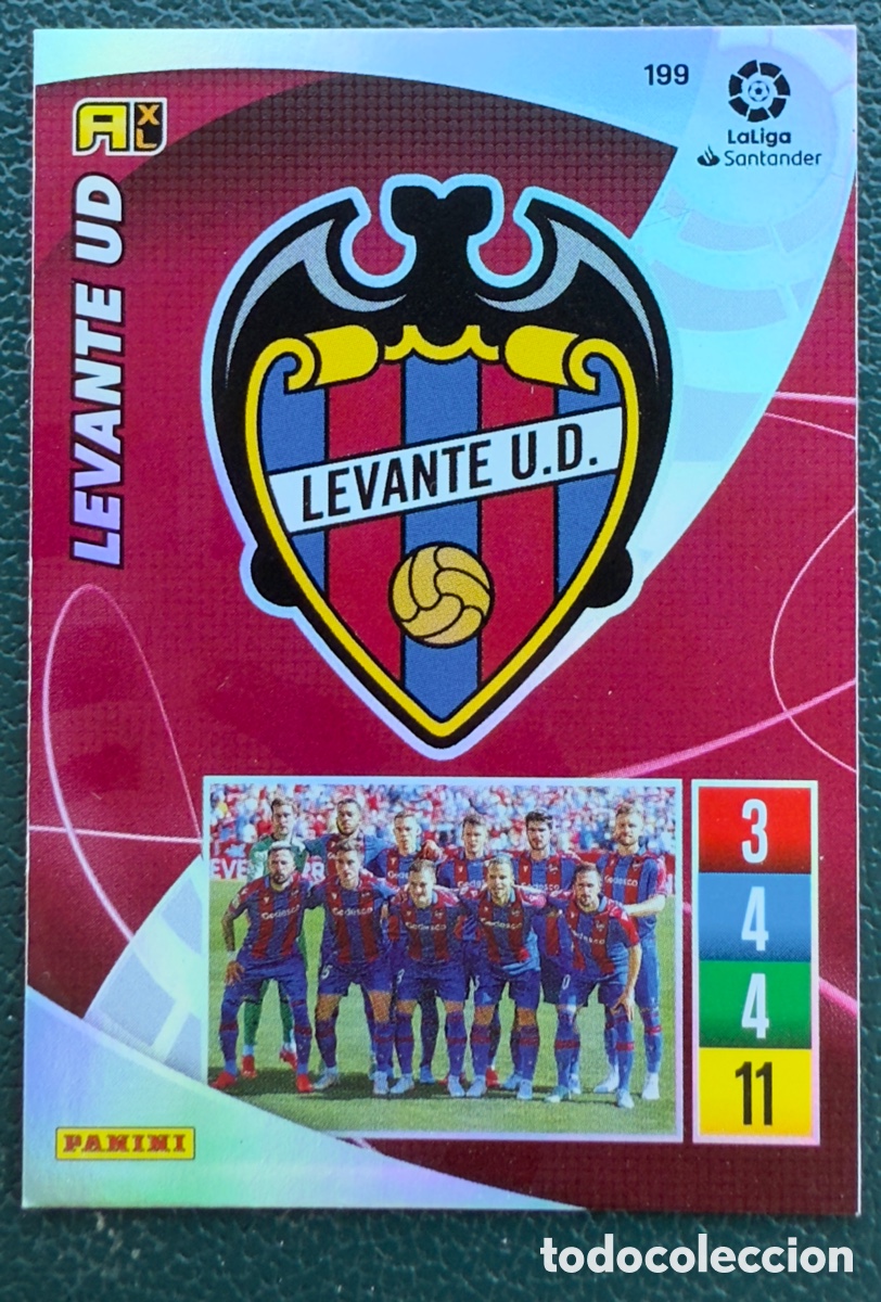 Cartes &agrave; collectionner de Football: 199 ESCUDO LEVANTE UD FICHAS ALBUM ADRENALYN XL 2021 2022 21 22