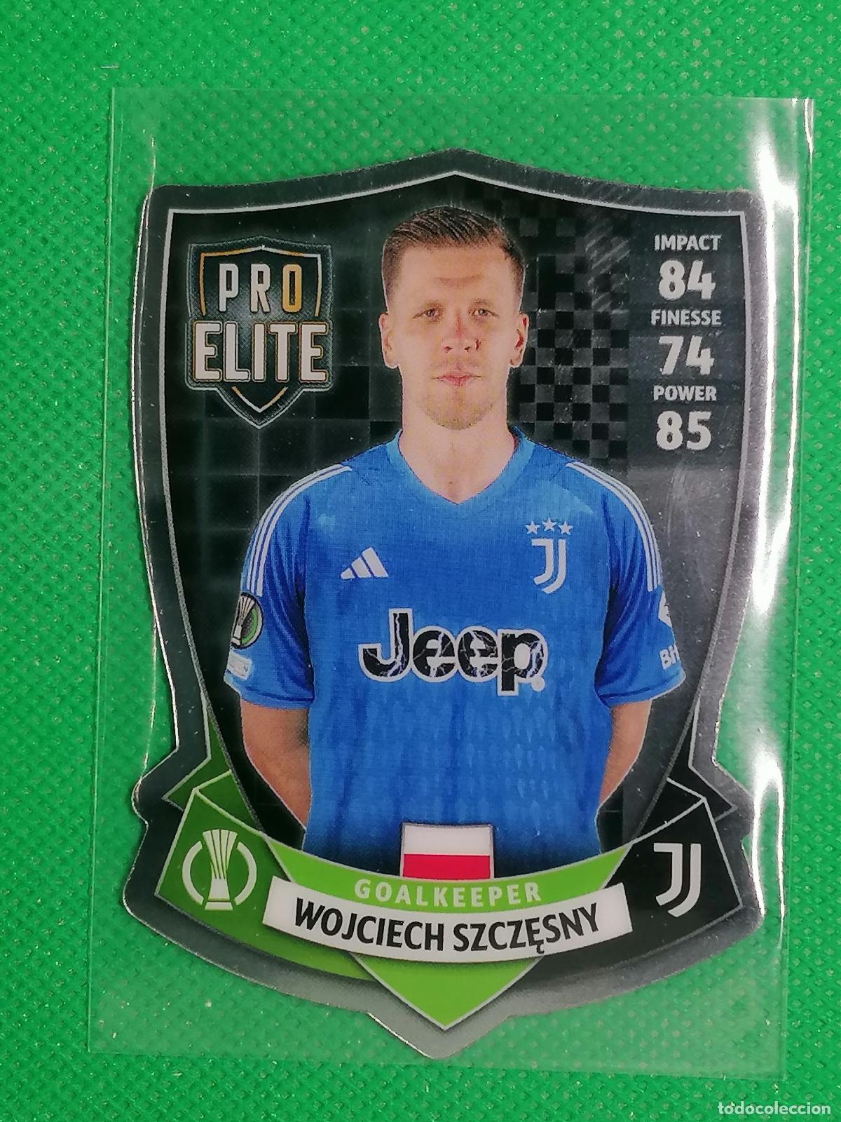 Cromos de F&uacute;tbol: SH 17 SH17 WOJCIECH SZCZESNY JUVENTUS PRO ELITE SHIELD ⚽ TOPPS MATCH ATTAX 2023 2024 23 24 ⚽