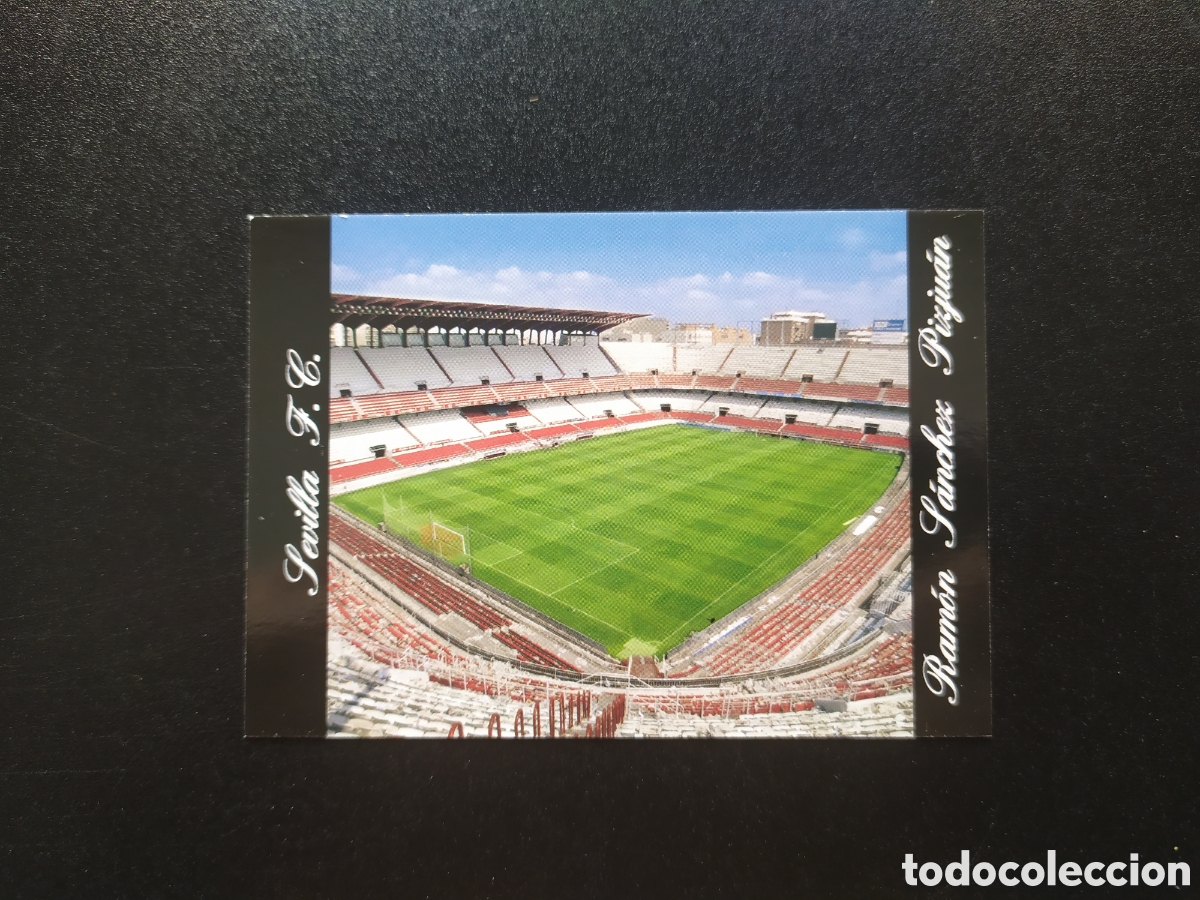 Cromos de f&uacute;tbol: Mundicromo fichas Liga 2005 2006 05 06 estadio S&aacute;nchez Pizju&aacute;n n&deg; 137 Sevilla