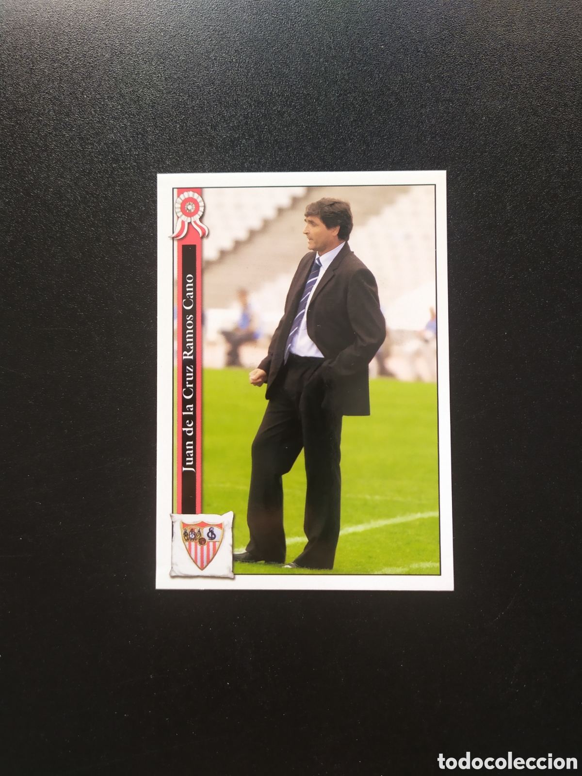Cromos de f&uacute;tbol: Mundicromo fichas Liga 2005 2006 05 06 Juande Ramos n&deg; 139 Sevilla