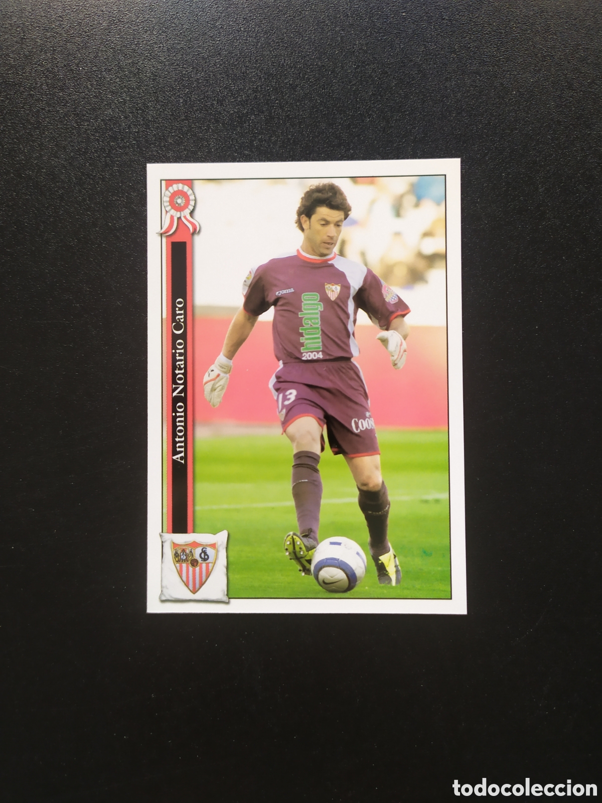 Cromos de f&uacute;tbol: Mundicromo fichas Liga 2005 2006 05 06 Notario n&deg; 140 Sevilla