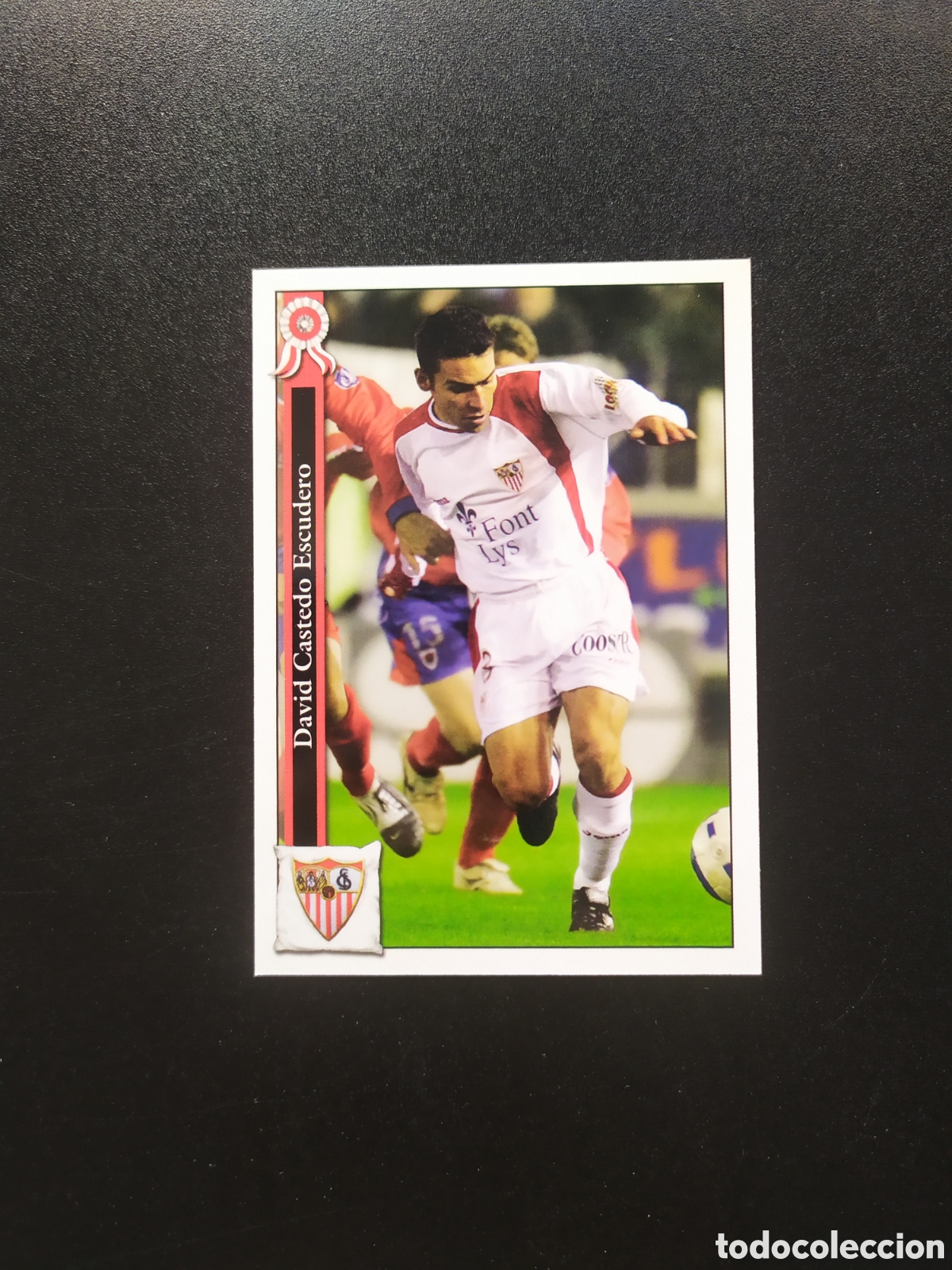 Cromos de f&uacute;tbol: Mundicromo fichas Liga 2005 2006 05 06 David n&deg; 142 Sevilla