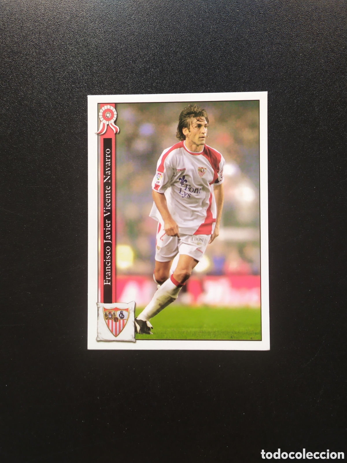 Cromos de f&uacute;tbol: Mundicromo fichas Liga 2005 2006 05 06 Javi Navarro n&deg; 144 Sevilla