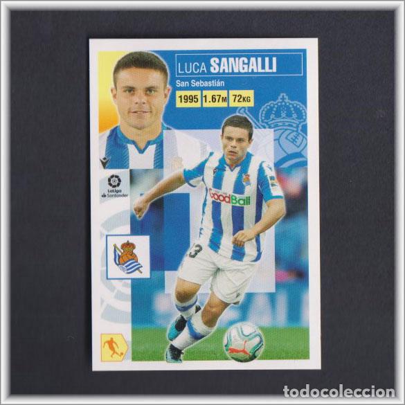 Cromos de Futebol: LIGA ESTE 2020 2021 20 21 PANINI SANGALLI 14 BIS COLOCA REAL SOCIEDAD ALBUM COLECCI&Oacute;N 3&ordf; EDICI&Oacute;N