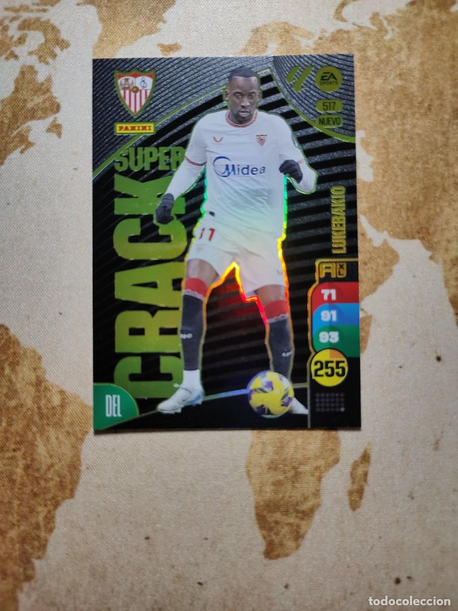 Cartes &agrave; collectionner de Football: Adrenalyn XL S&uacute;per Crack 517 LUKEBAKIO 2024-25