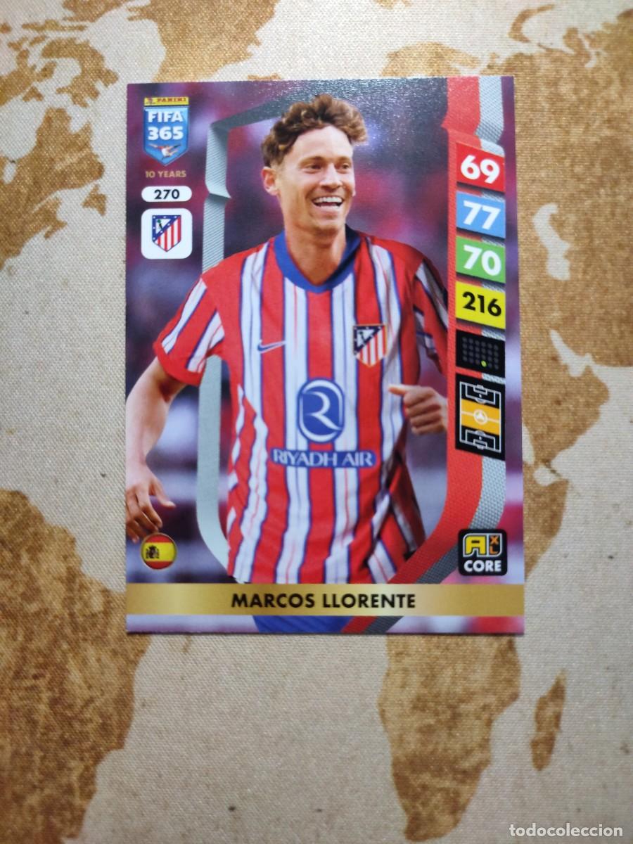 Fu&szlig;ball-Sticker: Atl&eacute;tico de Madrid 270 MARCOS LLORENTE FIFA 365 2024-25