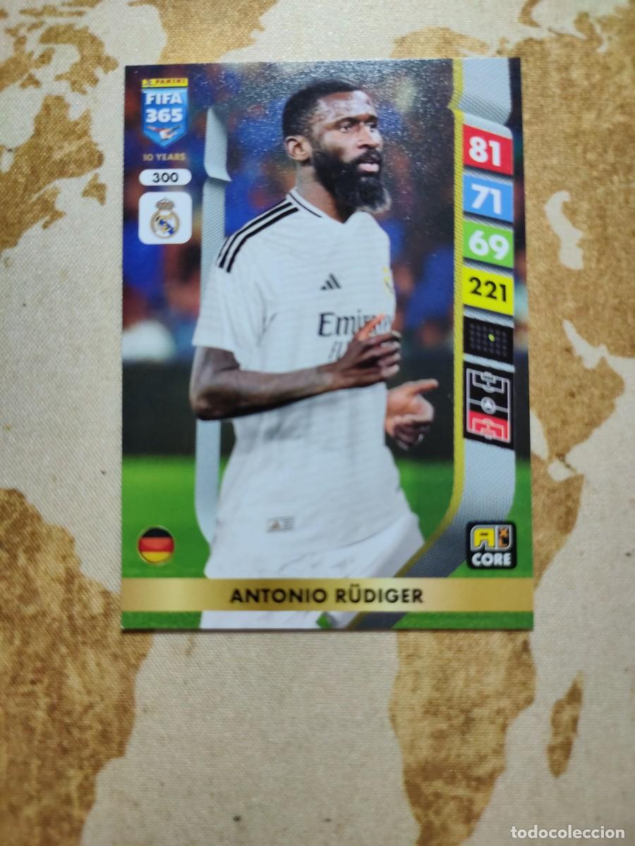 Figurine di Calcio: Real Madrid 300 ANTONIO R&Uuml;DIGER FIFA 365 2024-25