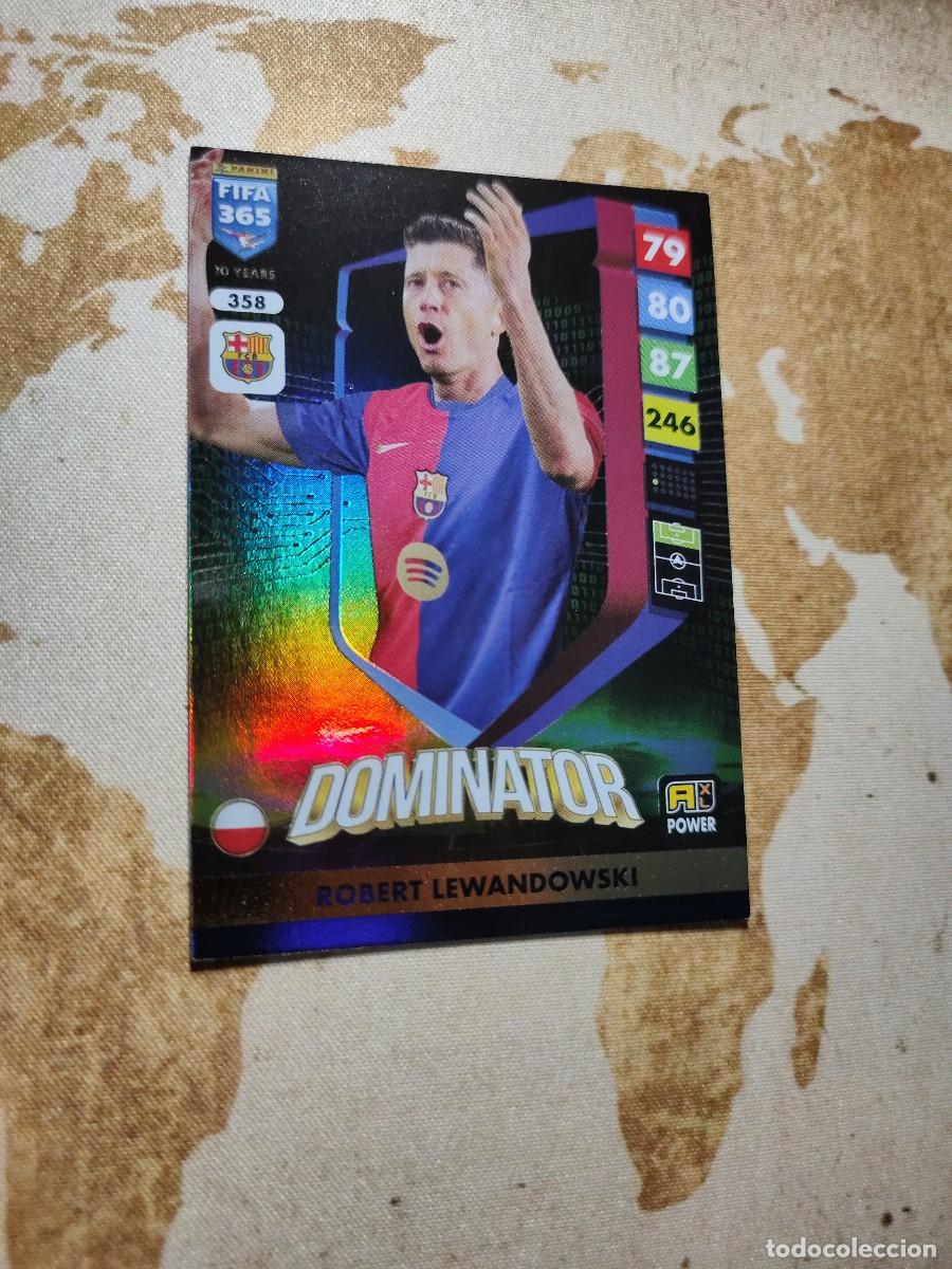 Fu&szlig;ball-Sticker: 358 ROBERT LEWANDOWSKI FIFA 365 2024-25
