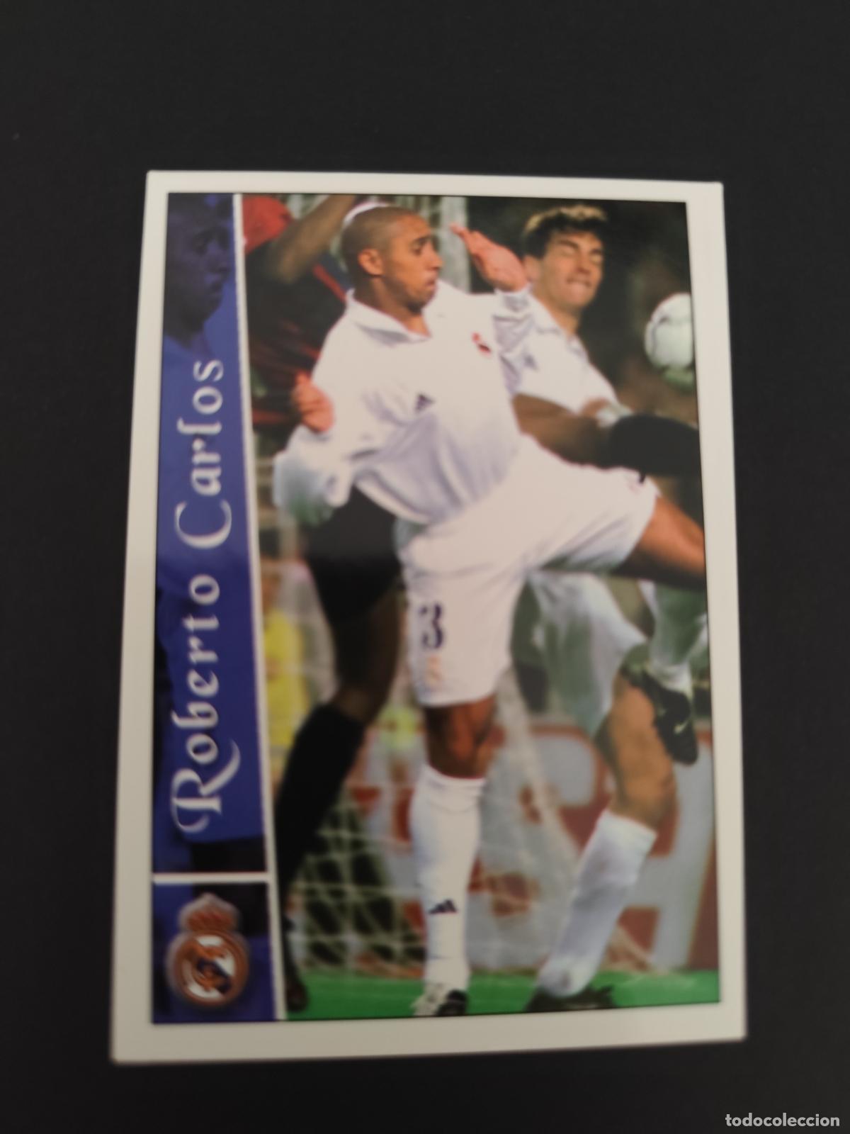 Cromos de Futebol: 64 ROBERTO CARLOS REAL MADRID MUNDICROMO FICHAS LIGA 2002 2003 02 03