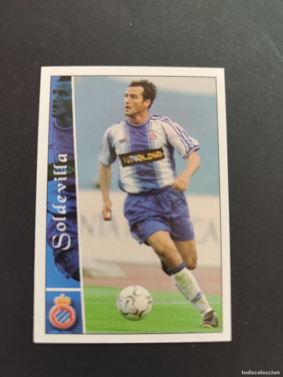 Cromos de F&uacute;tbol: 357 SOLDEVILLA ESPANYOL MUNDICROMO FICHAS LIGA 2002 2003 02 03
