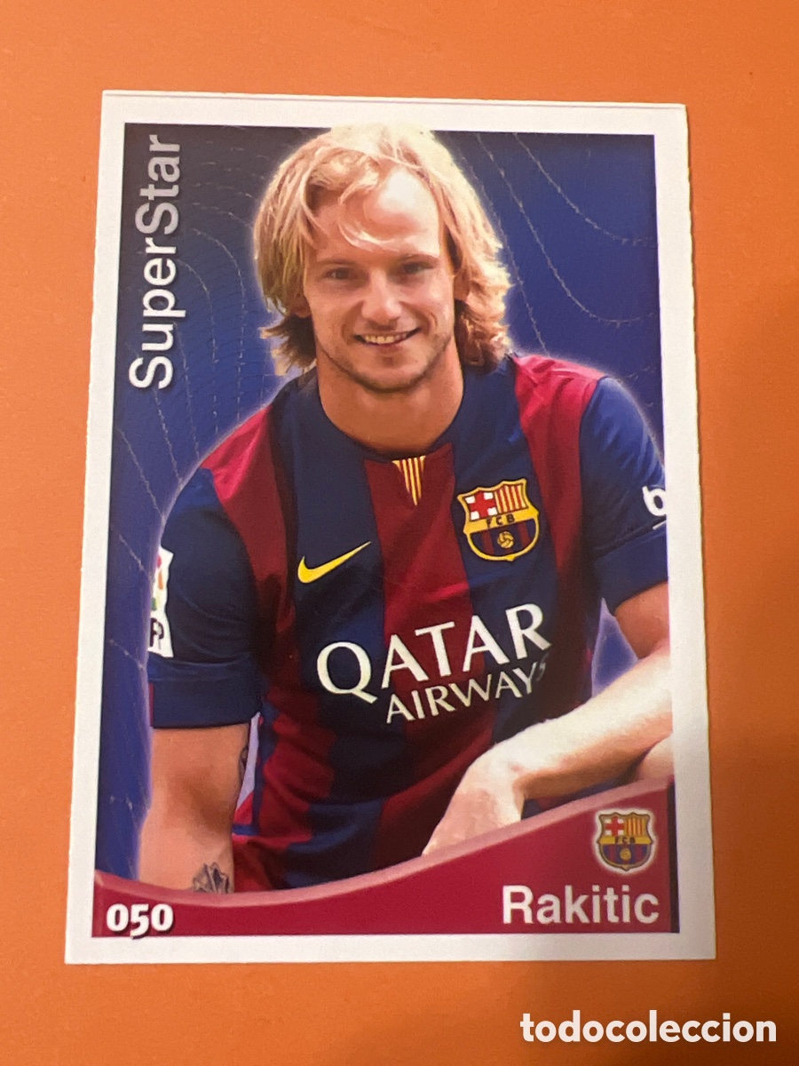 Cartes &agrave; collectionner de Football: C9390. 050 - RAKITIC - F.C. BARCELONA - LAS FICHAS QUIZ DE LA LIGA 2015 (2014 / 2015) - MUNDICROMO