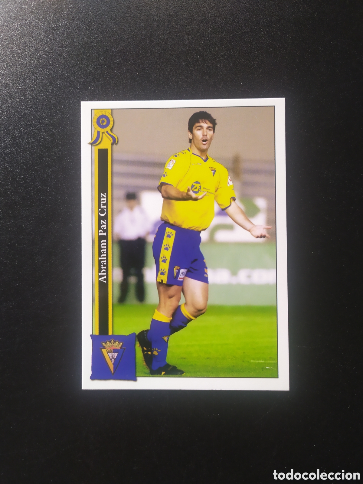 Cromos de f&uacute;tbol: Mundicromo fichas Liga 2005 2006 05 06 Abraham Paz n&deg; 467 C&aacute;diz