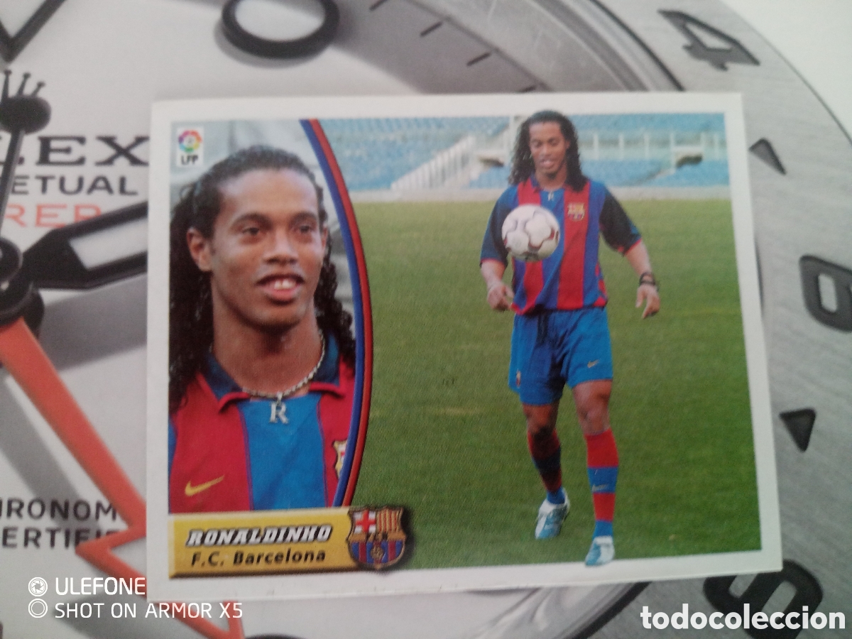 Cromos de f&uacute;tbol: Cromos RONALDINHO/BARCELONA - Foto 12