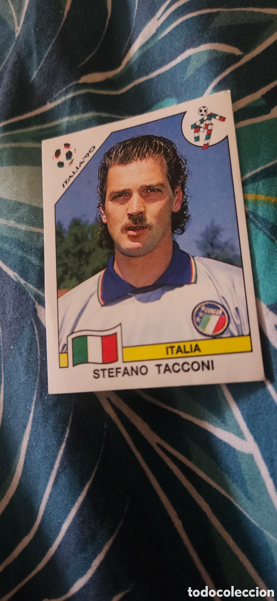 Fu&szlig;ball-Sticker: Tacconi 40 italia Italia 90 1990 sin pegar mundial Italia