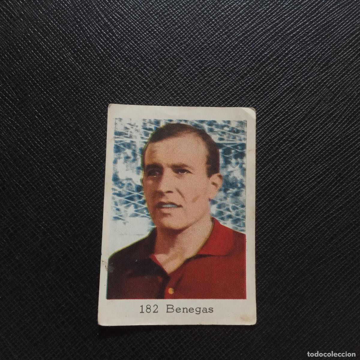 Cromos de Futebol: 182 BENEGAS OVIEDO RUIZ ROMERO 1962 1963 CROMO FUTBOL 62 63 LIGA - SIN PEGAR - A17 PG73