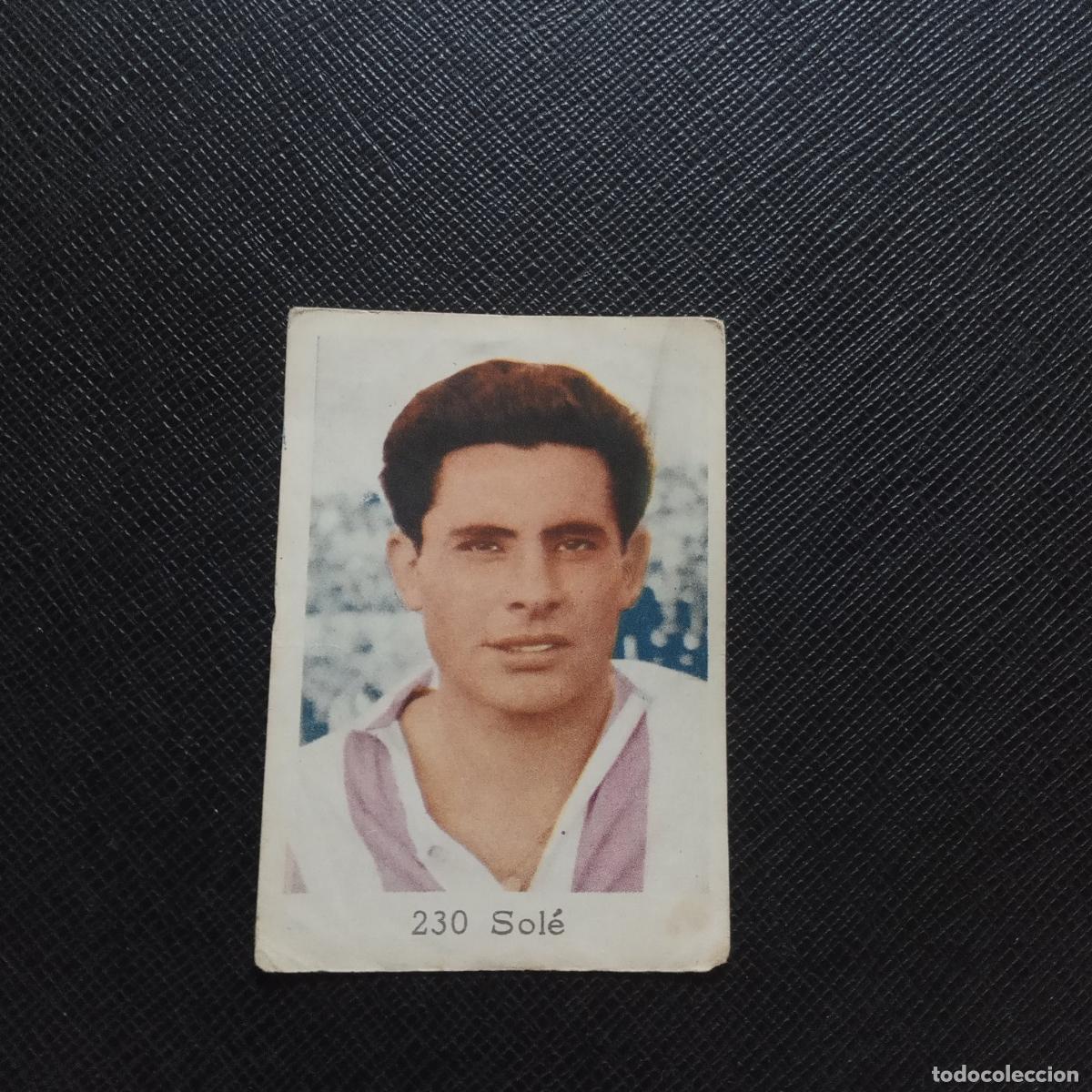 Cromos de F&uacute;tbol: 230 SOLE VALLADOLID RUIZ ROMERO 1962 1963 CROMO FUTBOL 62 63 LIGA - SIN PEGAR - A17 PG172