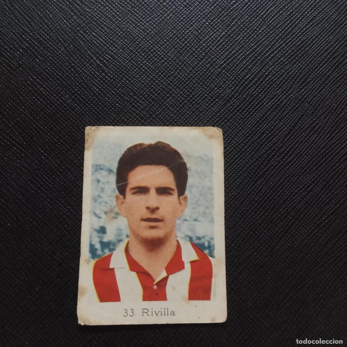 Figurine di Calcio: 33 RIVILLA AT MADRID RUIZ ROMERO 1962 1963 CROMO FUTBOL 62 63 LIGA - SIN PEGAR - A17 PG280