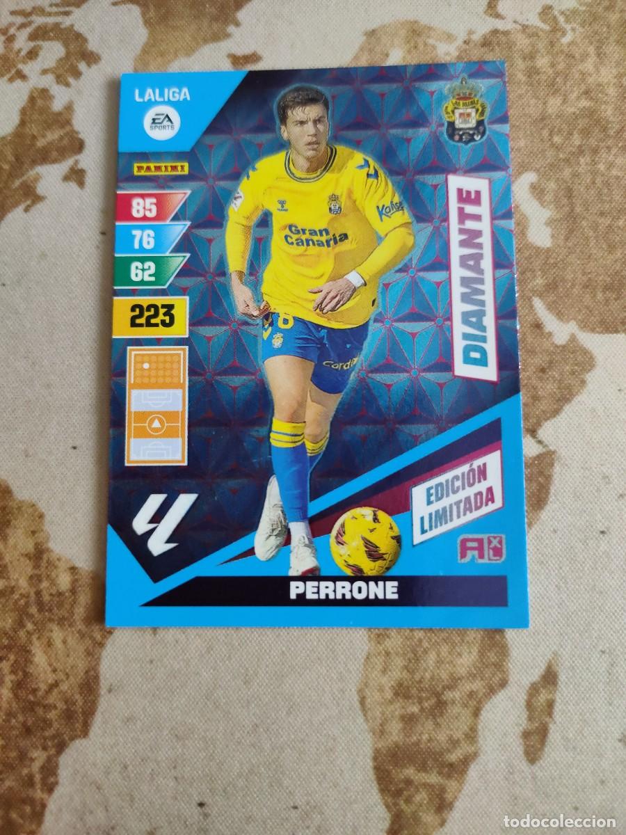 Cromos de F&uacute;tbol: Adrenalyn XL Diamante Edici&oacute;n Limitada PERRONE 2023-24 23 24