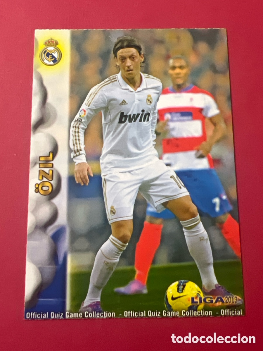 Figurine di Calcio: A1825. 0015 15 OZIL - REAL MADRID OFFICIAL QUIZ GAME COLLECTION 2013 MUNDICROMO 13