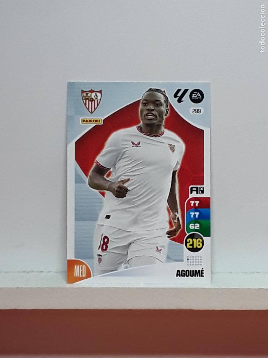 Cartes &agrave; collectionner de Football: ADRENALYN 2024 2025 24 25 ALBUM PANINI LIGA N 299 SEVILLA AGOUME