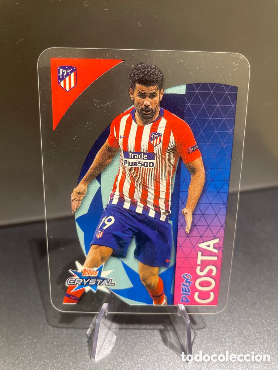 Cartes &agrave; collectionner de Football: Diego Costa 10 Topps Crystal 2018-19 2018 2019 Atletico de Madrid