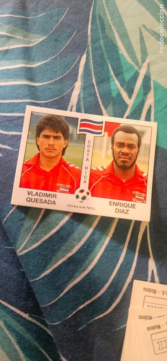Fu&szlig;ball-Sticker: 184 quesada l italia 90 1990 sin pegar mundial Italia