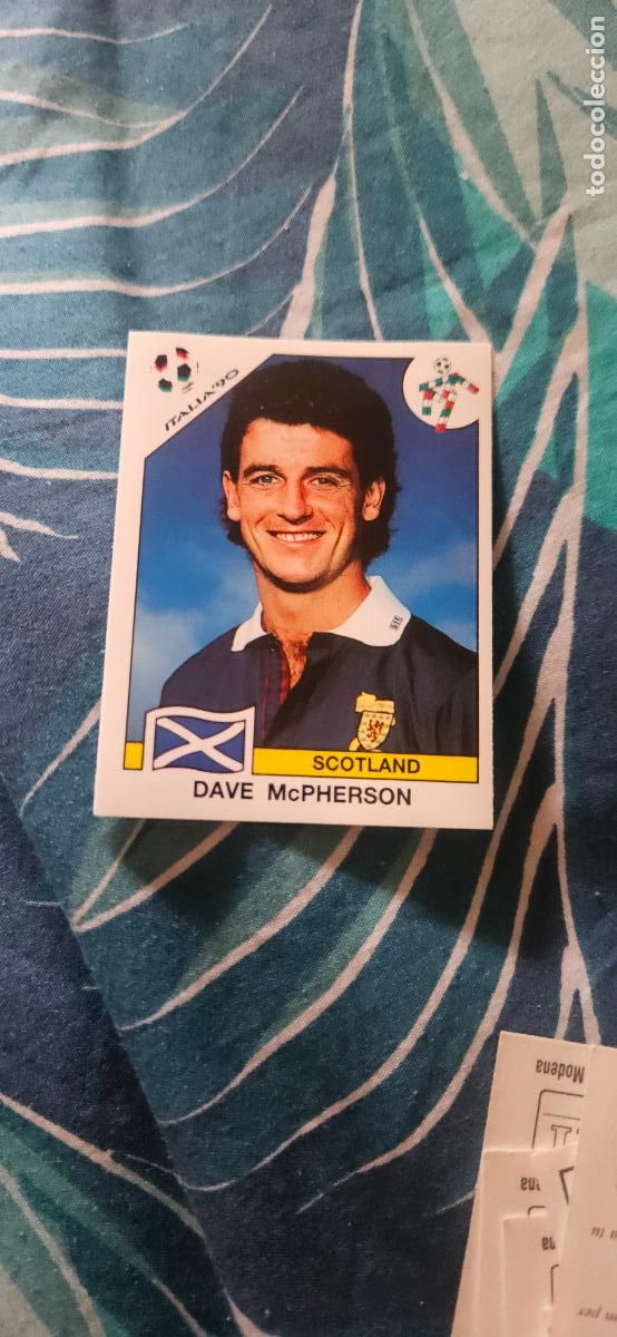 Fu&szlig;ball-Sticker: 218 mcpershon l italia 90 1990 sin pegar mundial Italia