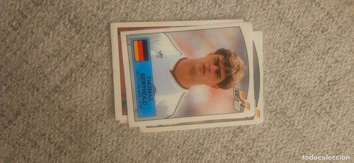 Cromos de Futebol: 60 berthold 88 1988 eurocopa sin pegar