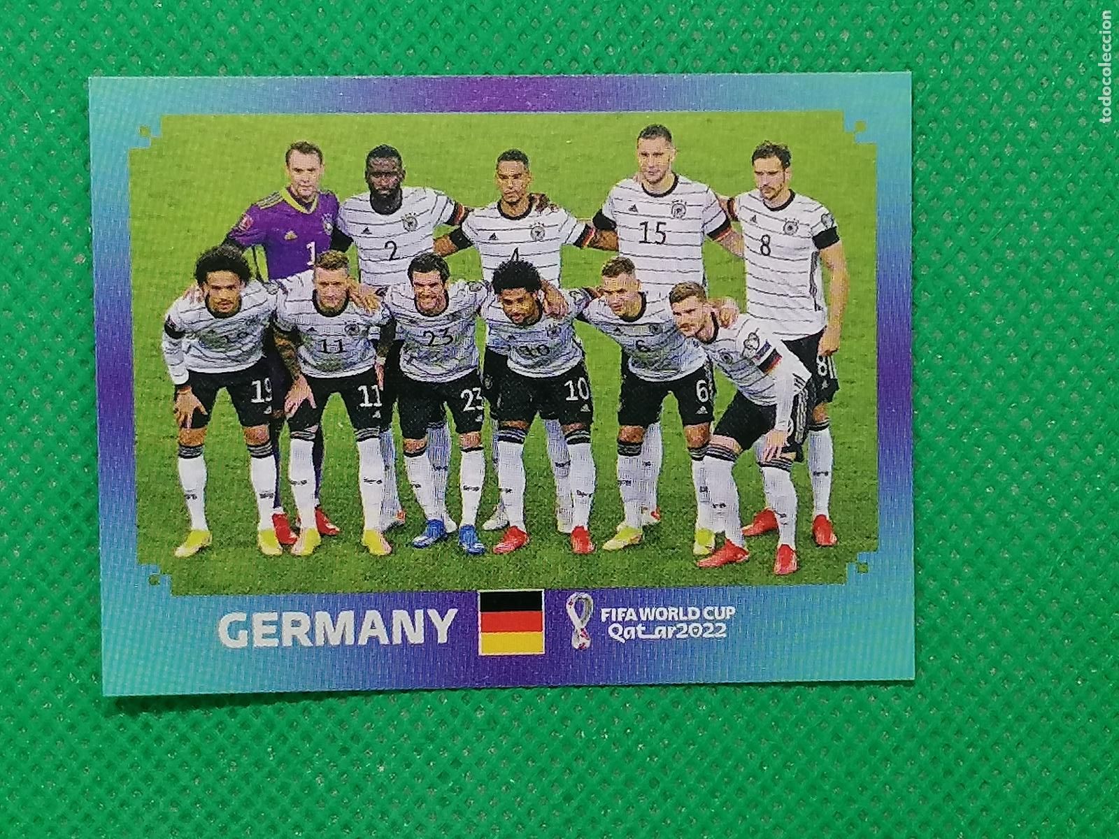 Cromos de F&uacute;tbol: GER 1 GER1 PLANTILLA ALEMANIA ⚽ PANINI MUNDIAL WORLD CUP QATAR 2022 STICKER ⚽