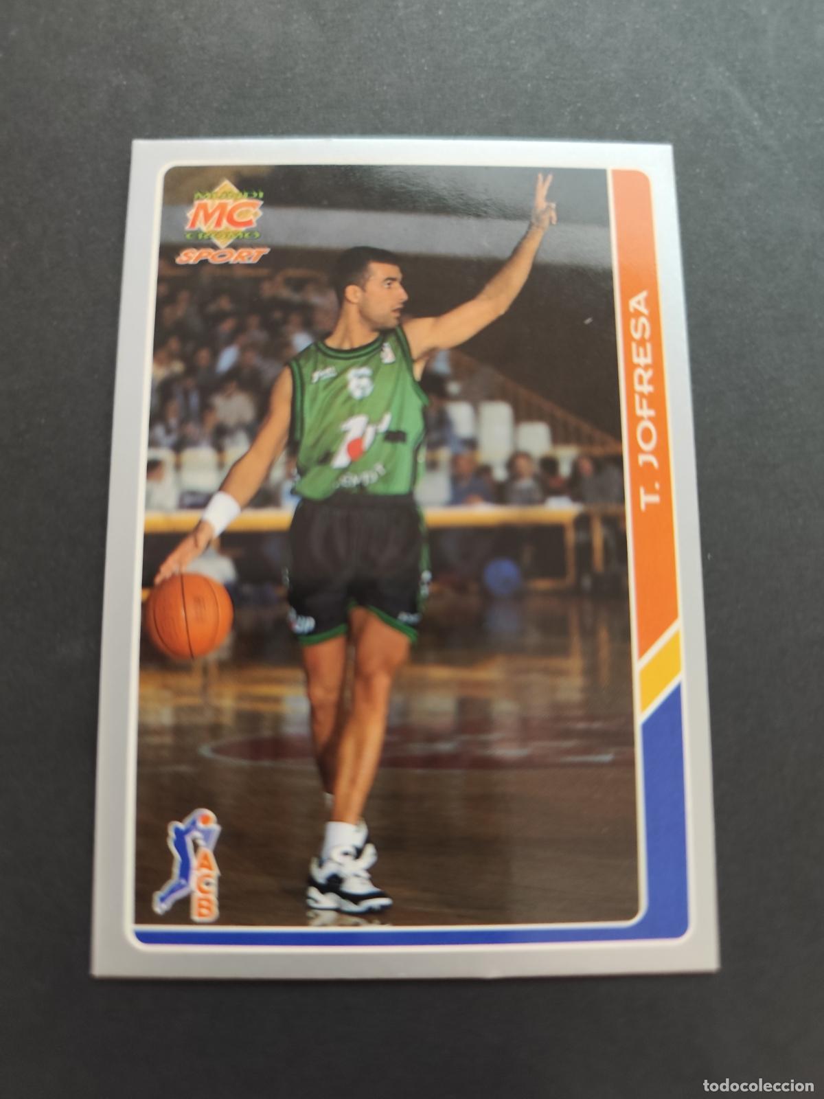 Cartes &agrave; collectionner de Football: 29 TOMAS JOFRESA JOVENTUT BADALONA MUNDICROMO ACB 94 95 1994 1995