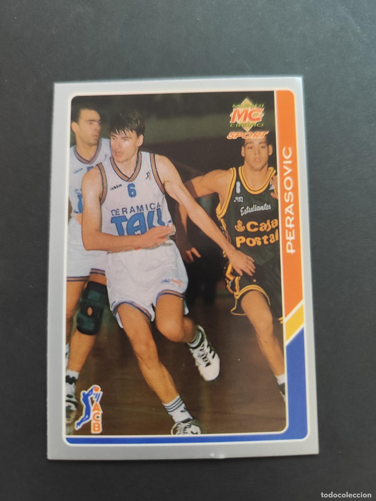 Cromos de Futebol: 53 PERASOVIC SASKI BASKONIA TAU MUNDICROMO ACB 94 95 1994 1995