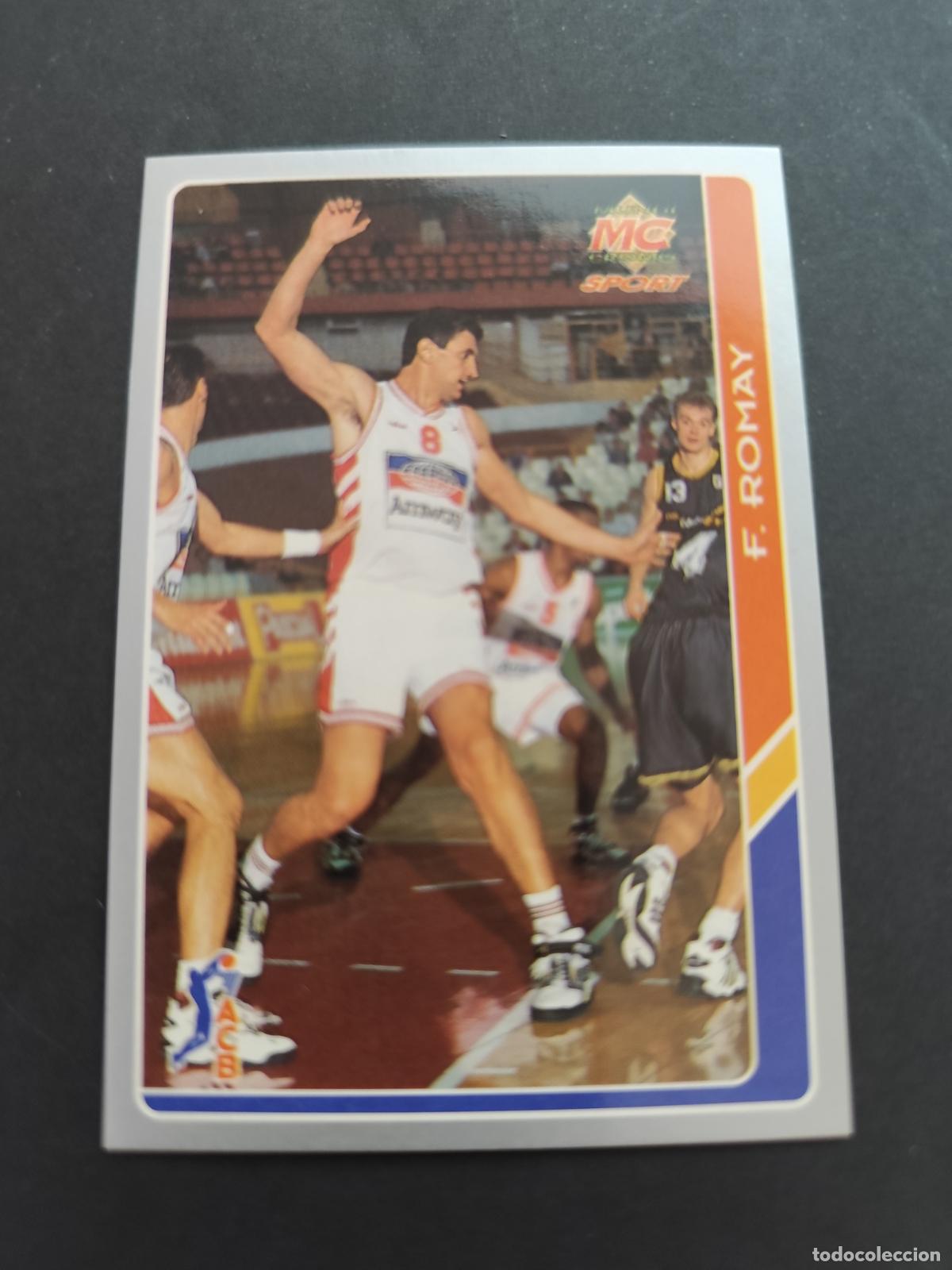 Fu&szlig;ball-Sticker: 66 ROMAY AMWAY CAI ZARAGOZA MUNDICROMO ACB 94 95 1994 1995