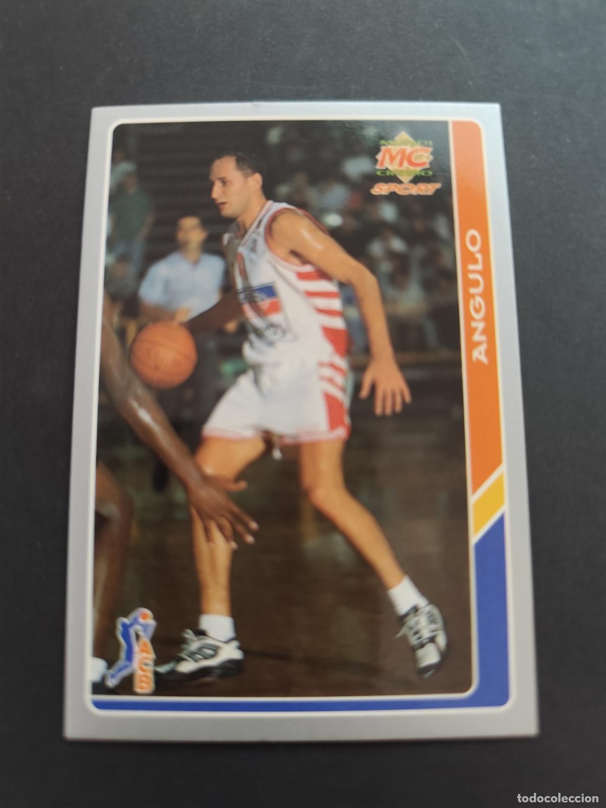 Cartes &agrave; collectionner de Football: 63 ANGULO AMWAY CAI ZARAGOZA MUNDICROMO ACB 94 95 1994 1995