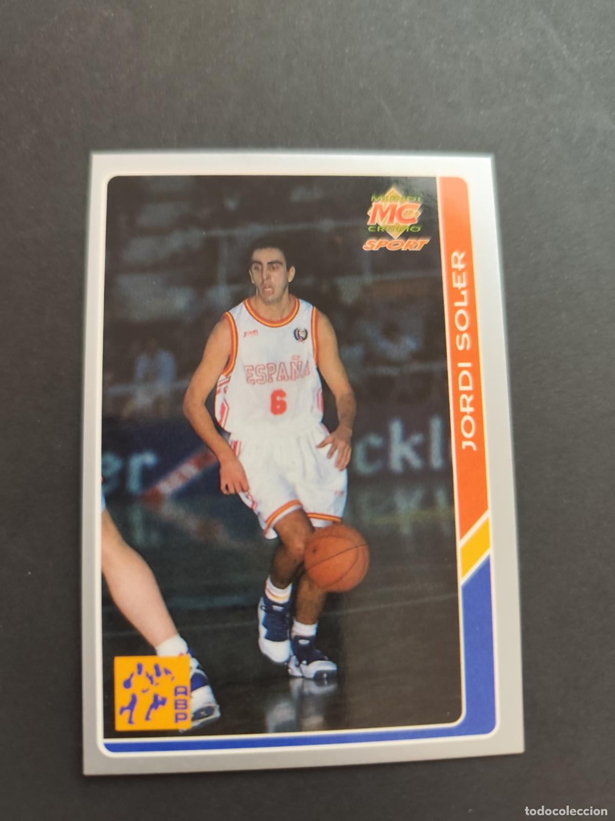 Cartes &agrave; collectionner de Football: 212 JORDI SOLER ESPA&Ntilde;A MUNDICROMO ACB 94 95 1994 1995