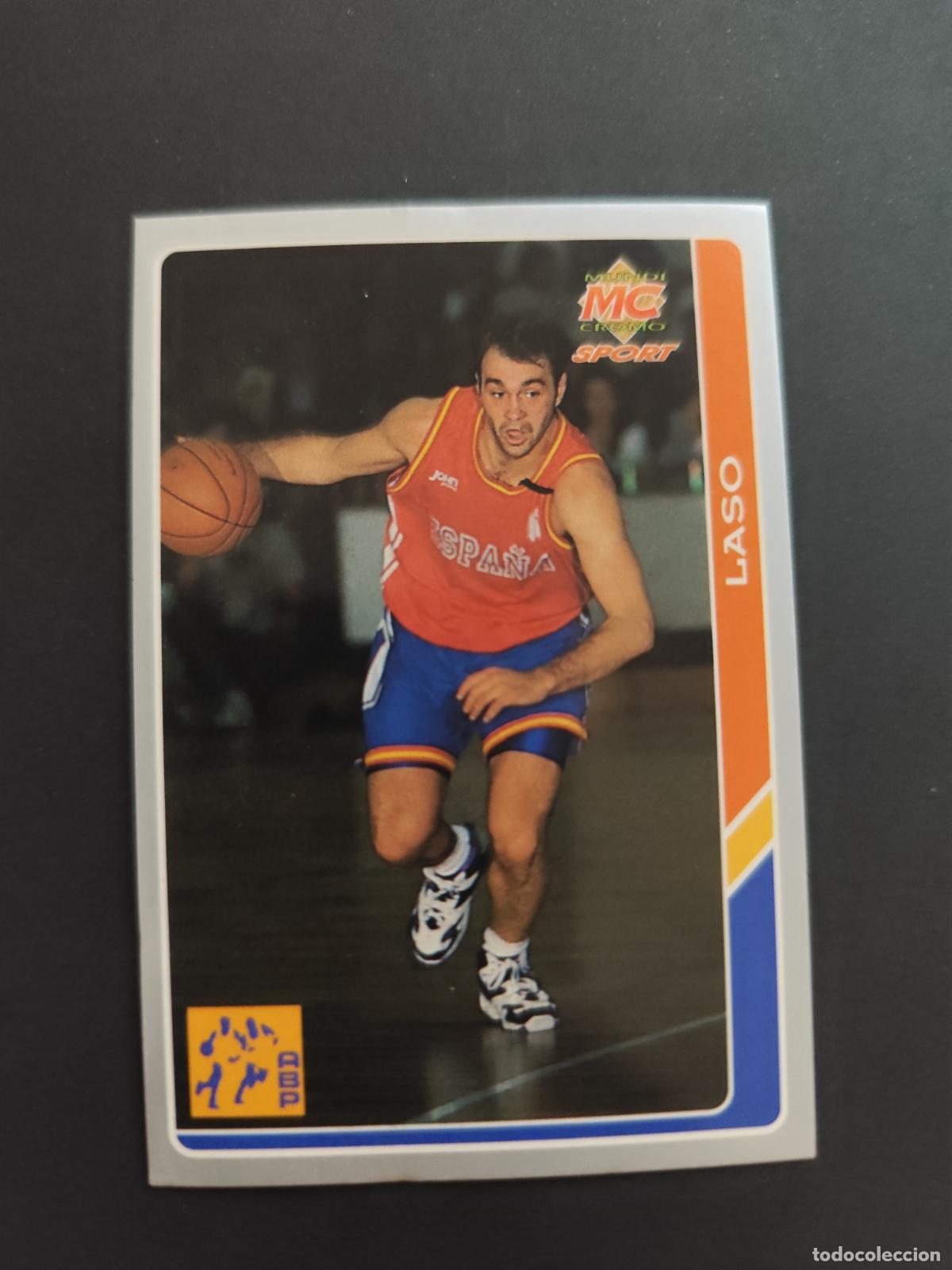 Cromos de Futebol: 209 PABLO LASO ESPA&Ntilde;A MUNDICROMO ACB 94 95 1994 1995